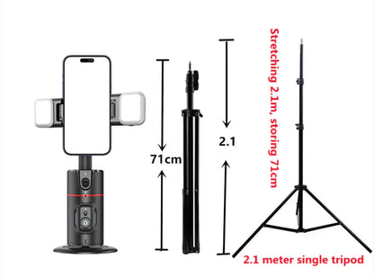 360° AI Facial Recognition Camera Stabilizer