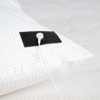 Square Grounding Pillowcase with Conductive Fabric