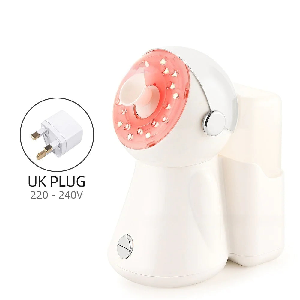 Facial Steamer With Light Household Nano Spray