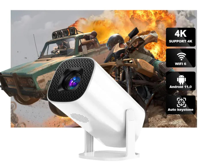 Ultra HD Mini 4K Projector for Home