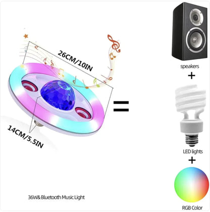 Bluetooth Music LED Stage Light Ball