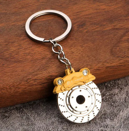 Brake Disc Hub Caliper Keychains