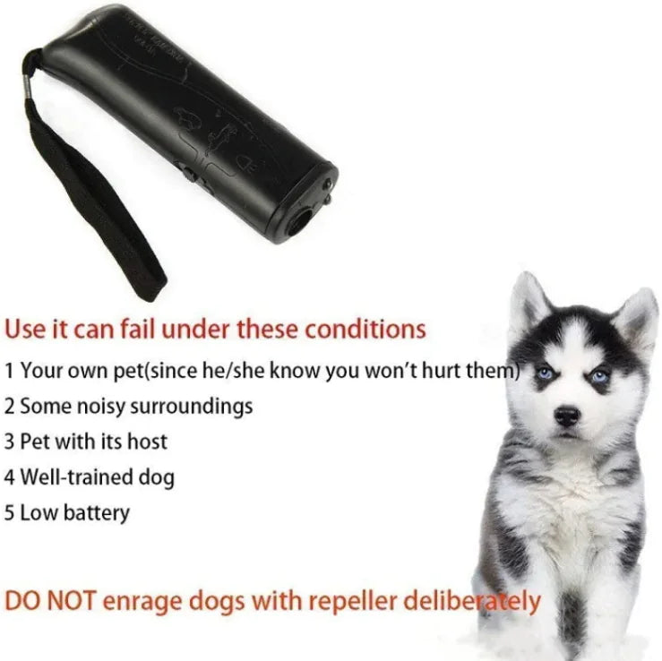 Ultrasonic Handheld Dog Bark Stopper