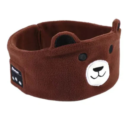 Bluetooth Headset Animal Headband Sleep Mask