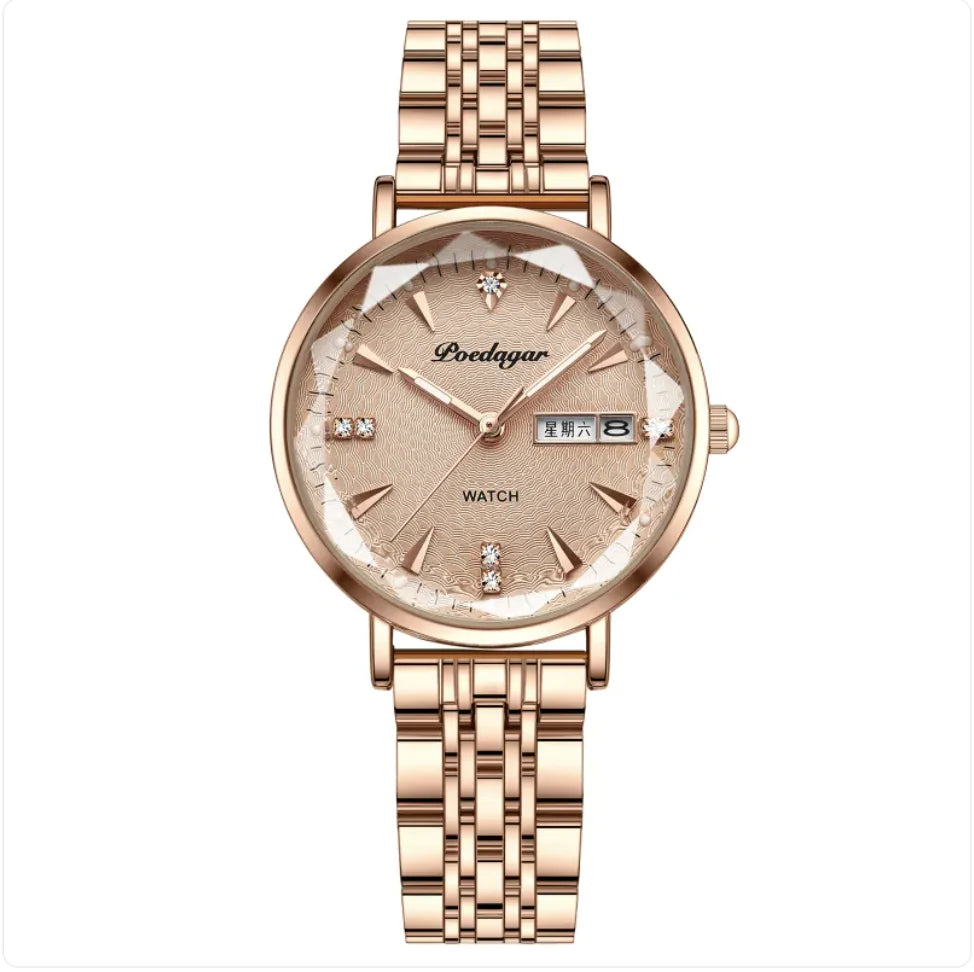 Women’s Double Calendar Quartz Watch