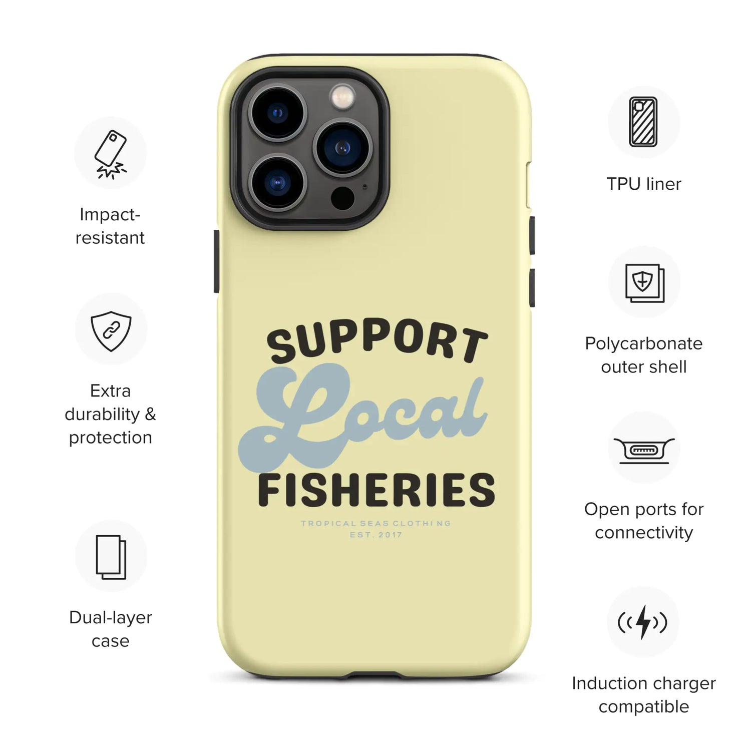 Local Fisheries Tough Case for iPhone®