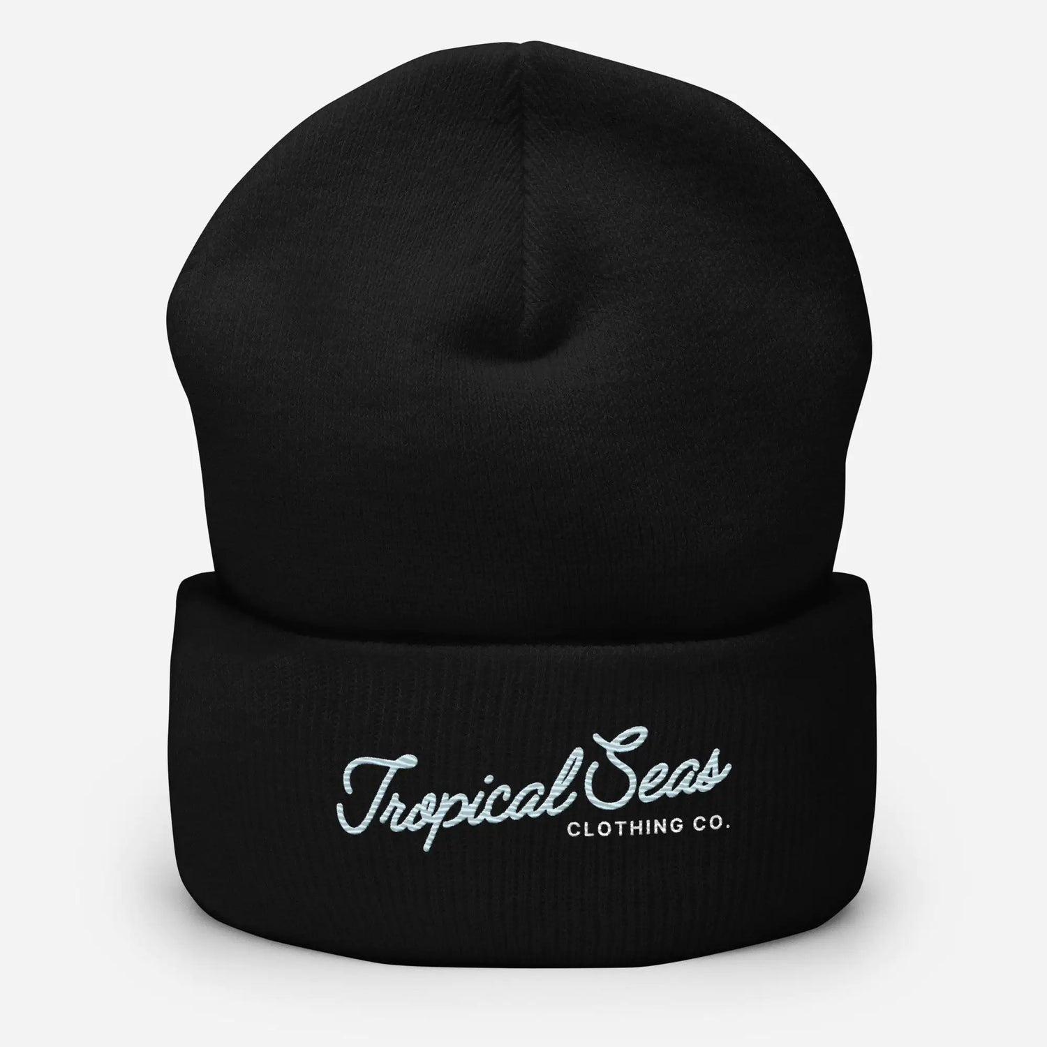 Fancy Tropical Seas Cuffed Beanie