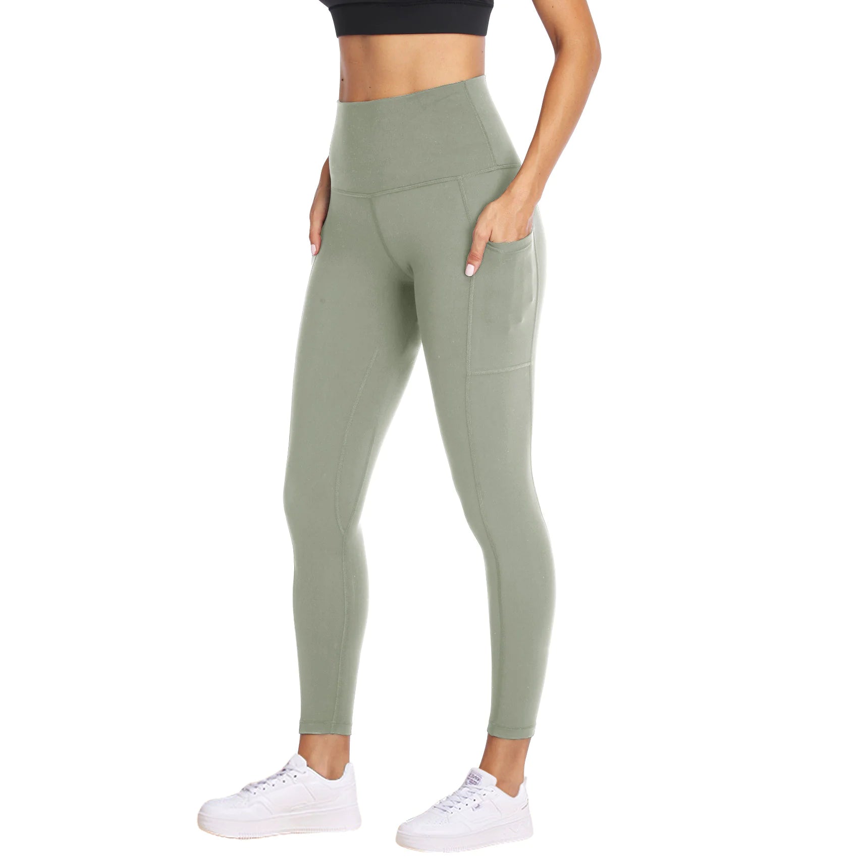 High Waist Belly Contracting Soft Sports Pants