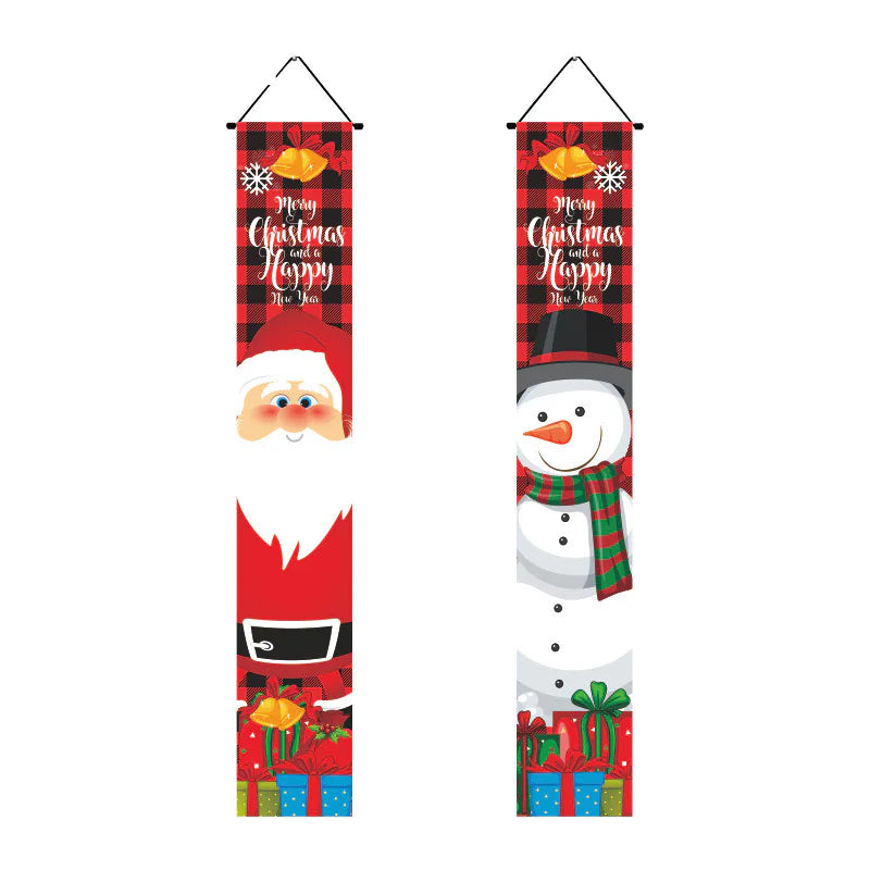 Christmas Door Banner Decoration