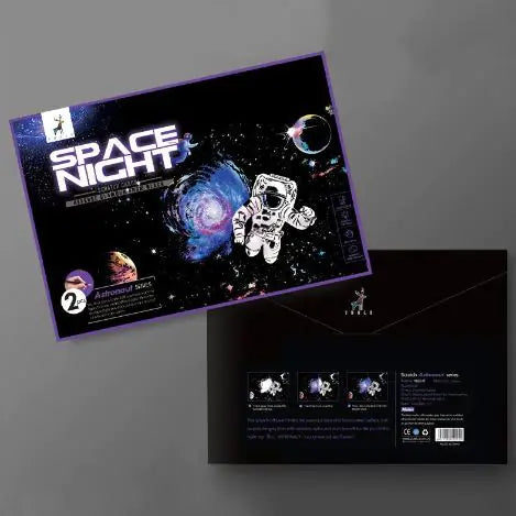 Space Astronaut Scratch Painting Kit