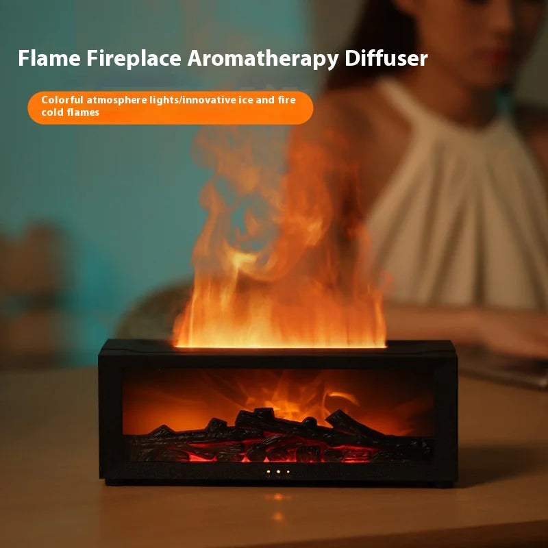 3D Flame Aromatherapy Diffuser