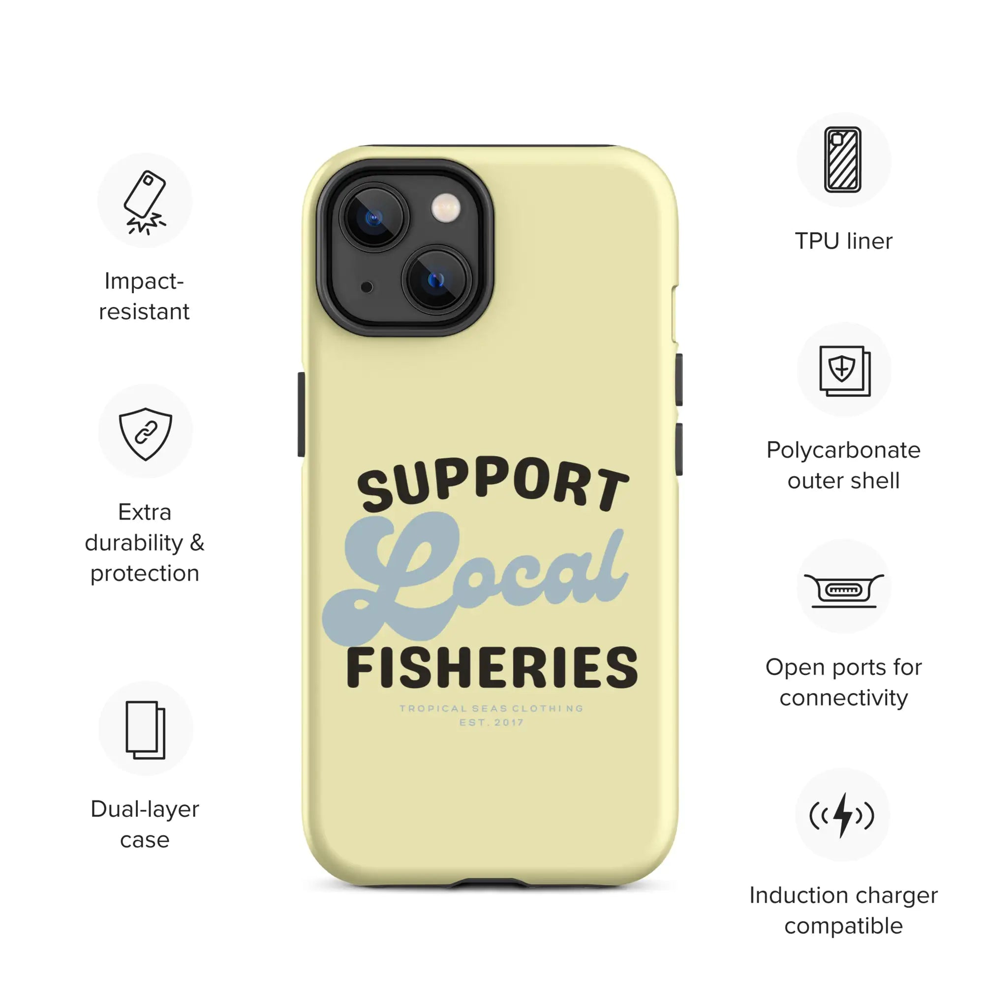 Local Fisheries Tough Case for iPhone®