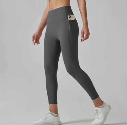 High-Waist Quick-Dry Fitness Pants