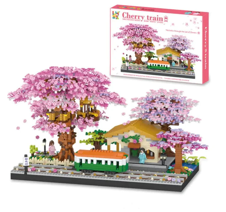 Cherry Blossom Treehouse Builder Set