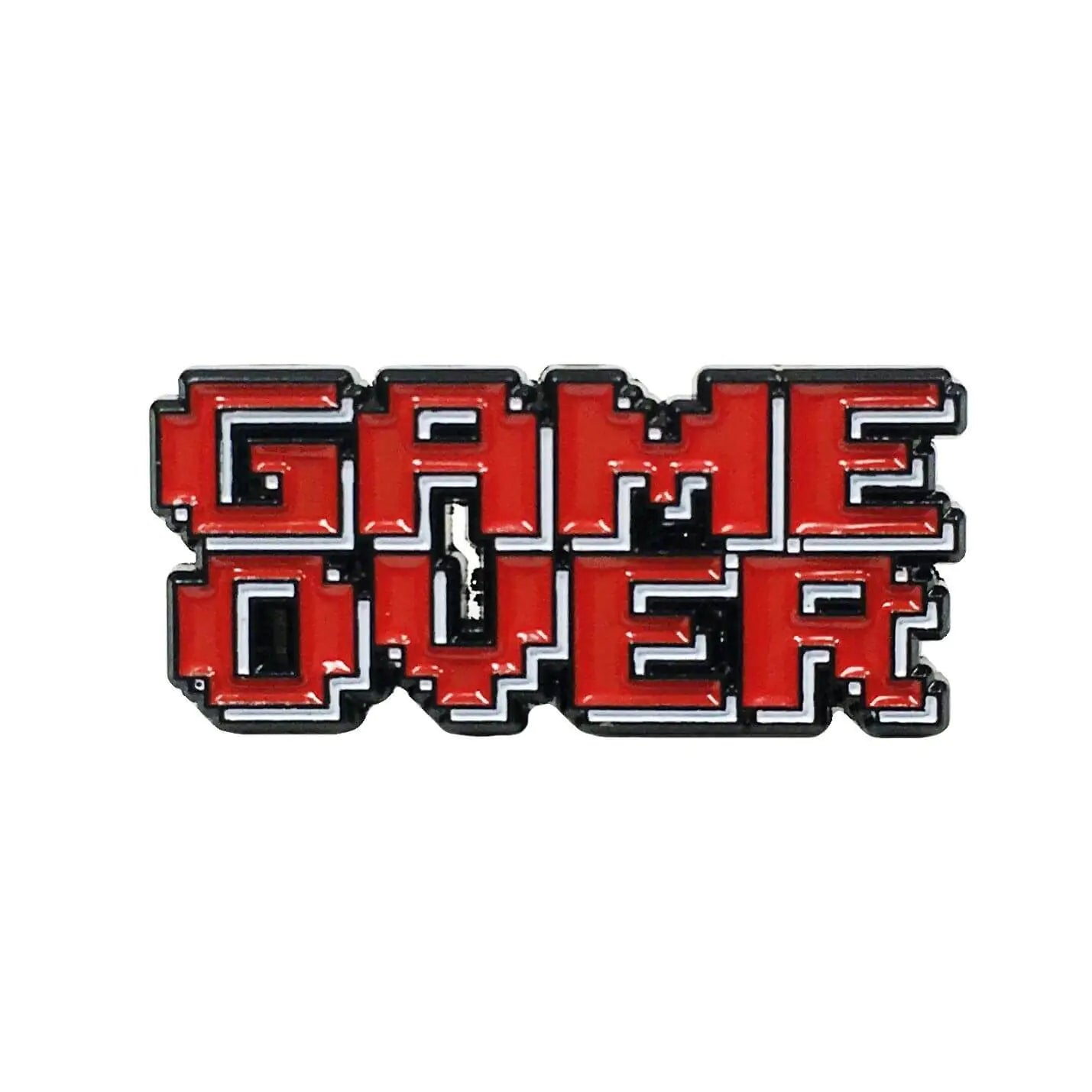 Game Over Pixel Pin