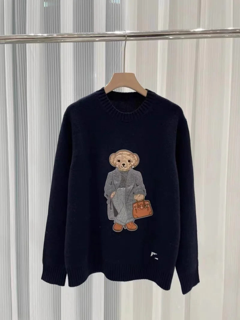 Teddy Bear Knitted Sweater