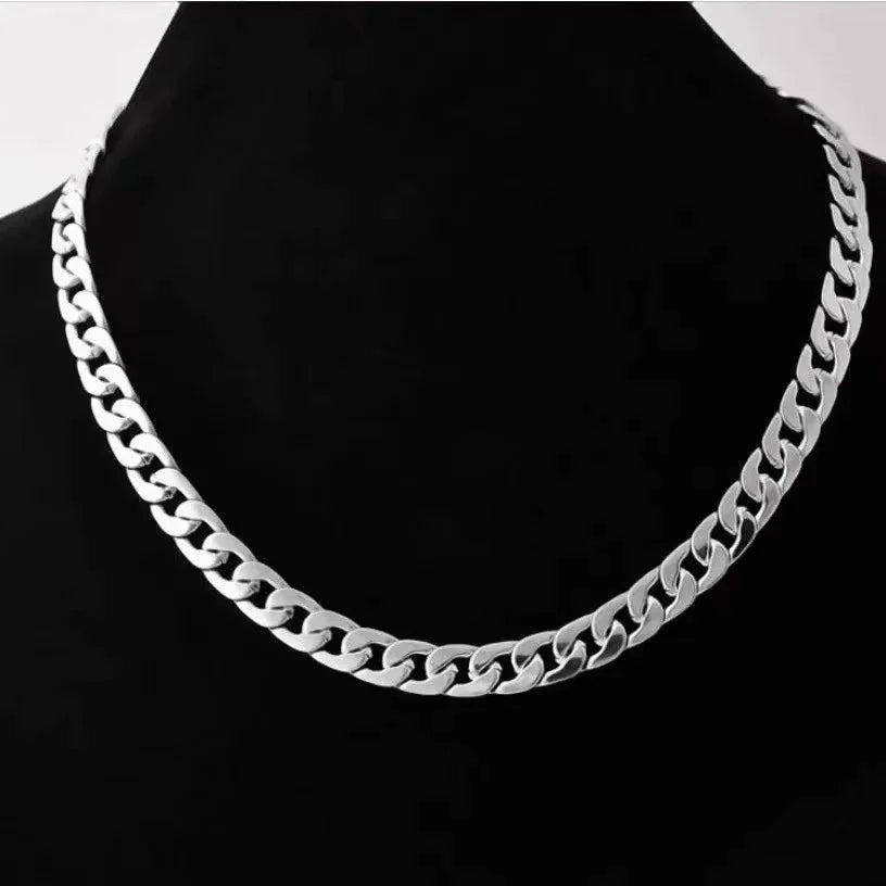 Stainless Steel Couple Necklace &amp; Bracelet Set