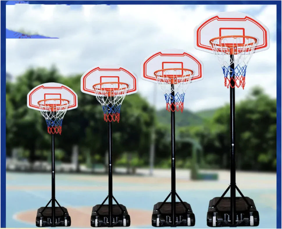 Adjustable Outdoor Basketball Hoop for Teens and Kids