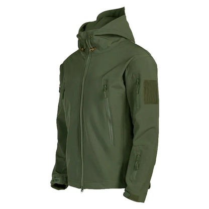 Lightweight urban tactical soft shell jacket