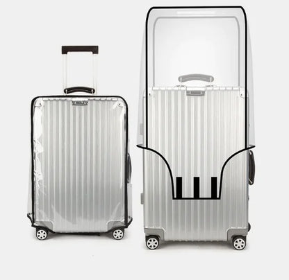 Clear Grip Luggage Case.