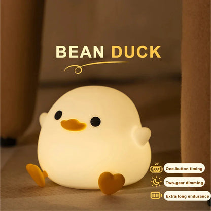 Doudou Duck Silicone Night Light