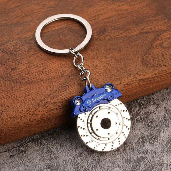 Brake Disc Hub Caliper Keychains