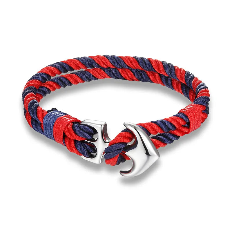 High-Quality Anchor Paracord Bracelet for Men