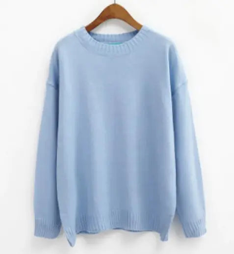 Candy Colors Pullover Sweater