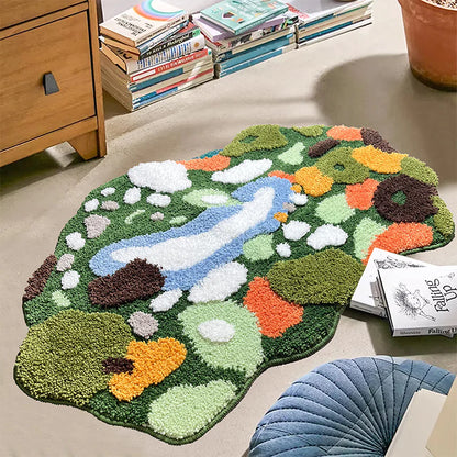 Thicken Moss Tufted Doormat