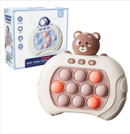 Fast Push Light-Up Bubble Game Console