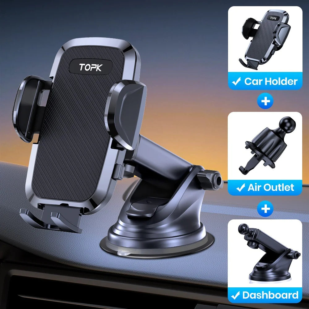 360-Degree Rotating Phone Mount