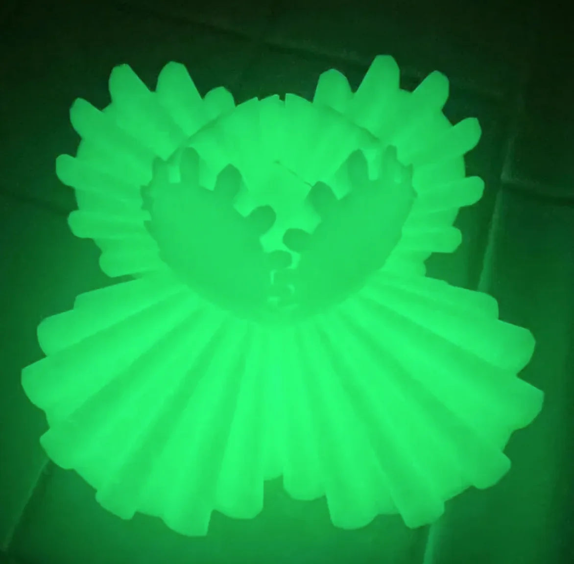 3D Printed Rotating Gear Ball