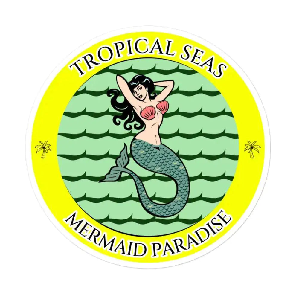 Mermaid Paradise stickers