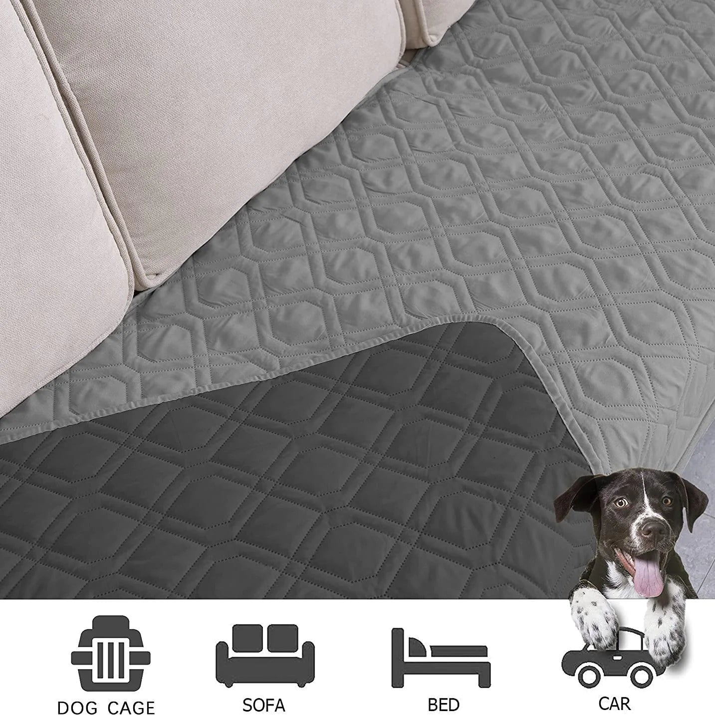 Waterproof Anti-Slip Dog Bed Cover