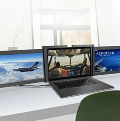 Triple Screen Laptop Monitor Extender