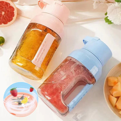 Electric Juicer Portable Large Capacity 1500ml Juice USB Rechargeable