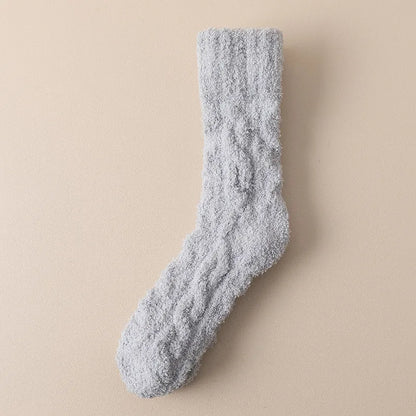 Cozy Winter Fleece Socks for Home