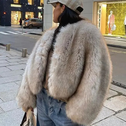 Short Tokas Fur Coat