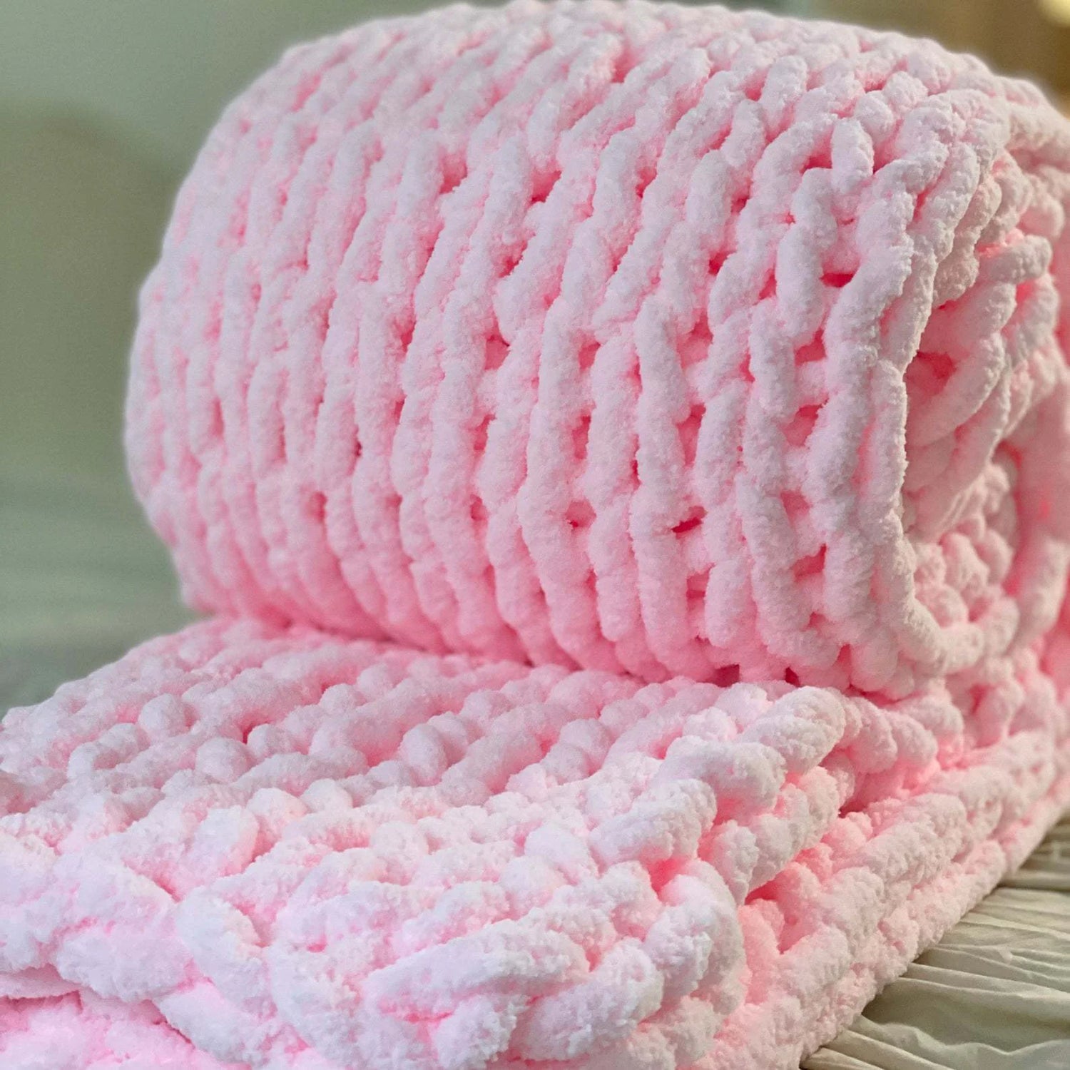 Weighted Knitted Wool Blanket