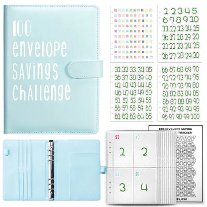 100 Days Couple Challenge Cash Envelope Budget Deposit And Savings Copies