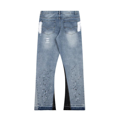 Fashion Casual Washed Jeans