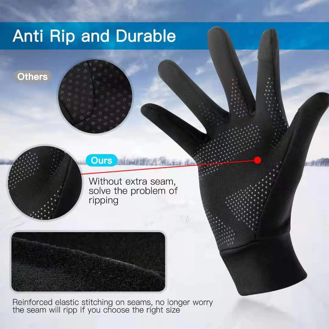 Full-Cover Warm Cycling Gloves