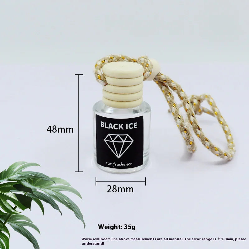 Auto Perfume Glass Bottle Car Fragrance Pendant