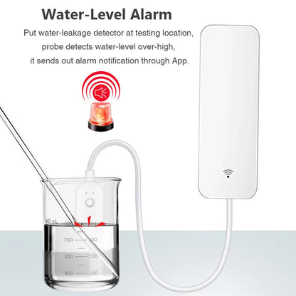 Tuya WiFi  Zigbee Smart Water Sensor Remote Control fro Smart Home Automation via SmartLife NOT Support Alexa or Google Home