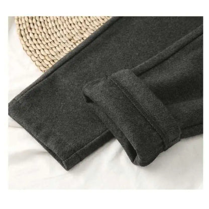 Women Casual Woolen Trousers