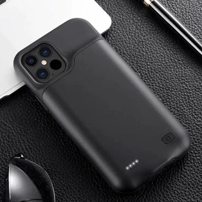 Back Clip Battery All-inclusive Soft Rubber Charging Case