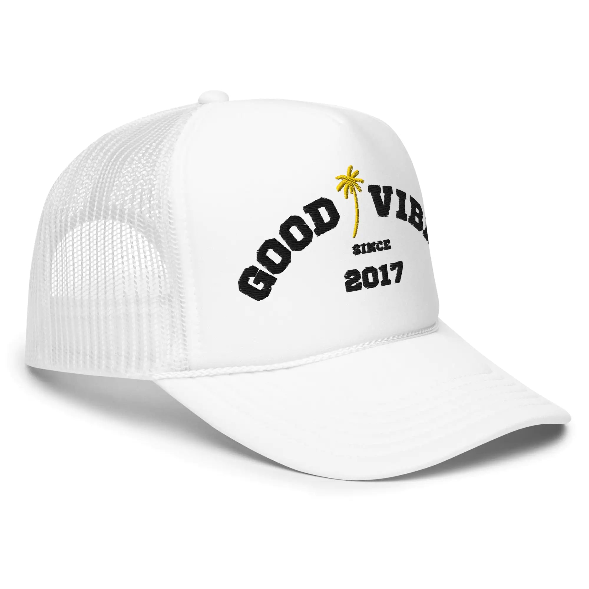 Beachy Good Vibes Foam Trucker Hat