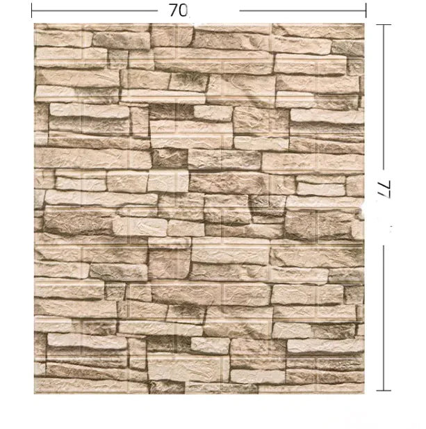 Brick Style Foam Panel