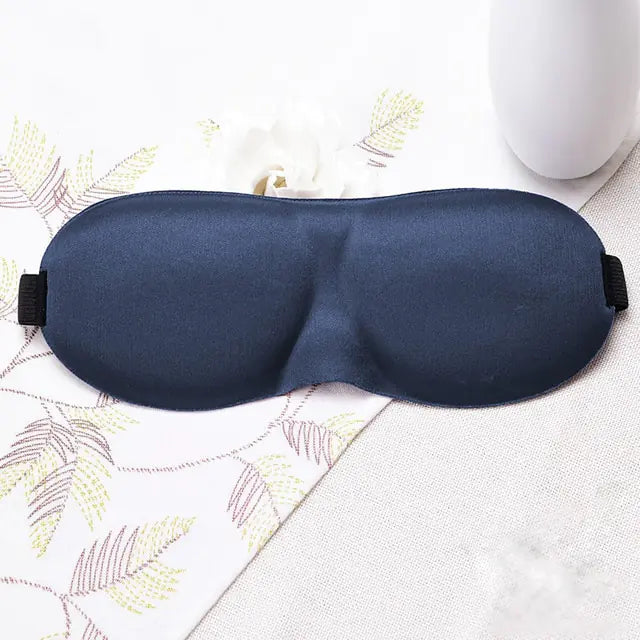 Memory Foam Silk Sleep Mask &amp; Eye Patches