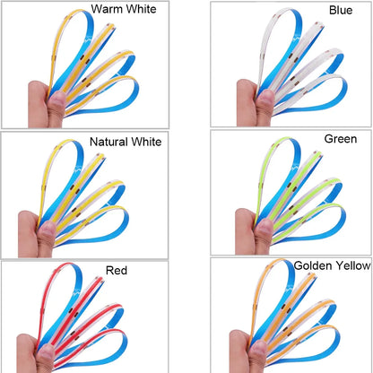 5V Low Voltage 12v COB Strip Lights